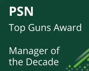 PSN Top Guns Manager of the decade.
